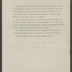 Carta de Emily S. Nathan