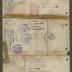 Pasaporte del Consulado General del Perú en Madrid, para tránsito de Carlos Quízpez a Francia