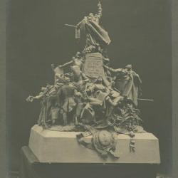 Maqueta del monumento a San Martín
