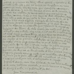 Carta de Jean Timmermans a Ricardo Grau