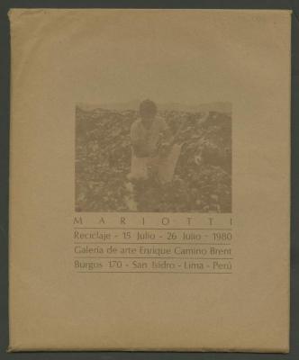 “Mariotti. Reciclaje”