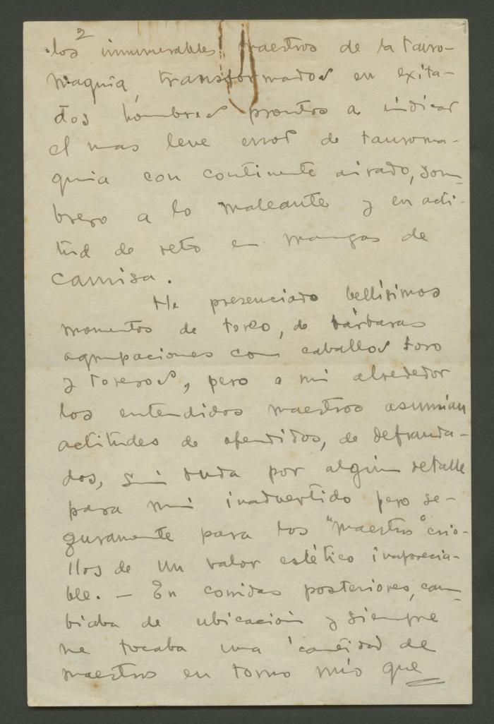 Notas sobre el toreo y Beethoven