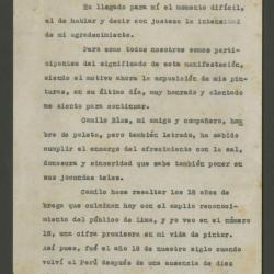 Discurso de clausura a exposición