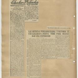 "Charlas matinales. La generación actual de artistas peruanos"