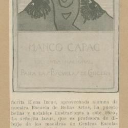 "Manco Cápac - Leyenda Nacional"