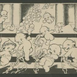 Tarjeta navideña de Malvina Hoffman