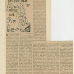 "Las señoritas Izcue y el arte antiguo del Perú"