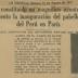 "Ha constituido un magnífico acontecimiento Ia nauguración del pabellón Perú en París"