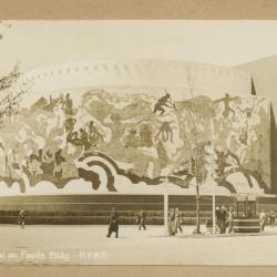 "Mural on Foods Bldg."