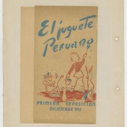 Catálogo de la primera exposición del juguete peruano