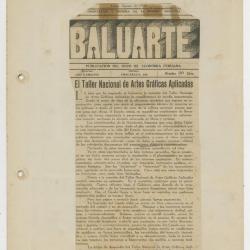 "El Taller Nacional de Artes Gráficas Aplicadas"