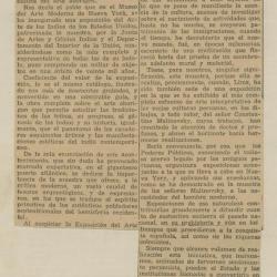 "Señala un camino al Perú la Exposición de Arte de los indios norteamericanos en el Museo de Nueva York"
