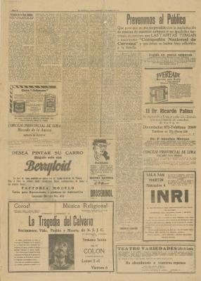 Artículos varios del periódico