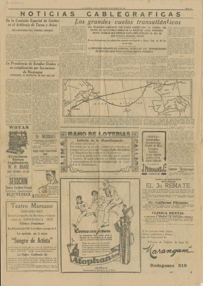 Artículos varios del periódico