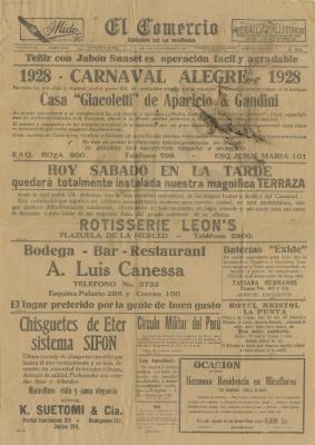 Artículos varios del periódico