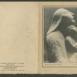 Tarjeta navideña de Malvina Hoffman