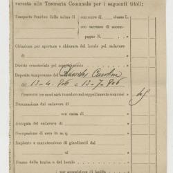 "N° 1732 Polizia Mortuaria"