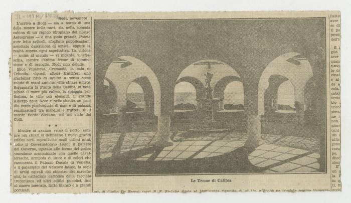 "Le terme di Calatea"