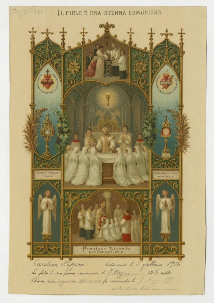 "Il cielo è una eterna comunione"