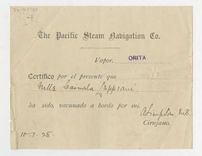 "The Pacific Steam Navigtion Co."