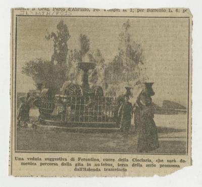 "Una veduta suggestiva di Ferentino, cuore della Ciociaria, che sarà domenica percorsa dalla gita in autobus, terza della serie promosa dall'Azienda tramviaria"