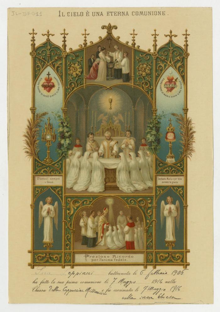 "Il cielo è una eterna comunione"