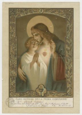 "Caro ricordo della Prima Comunione"