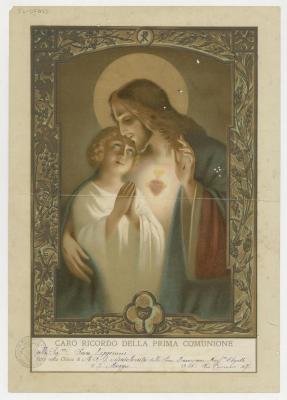 "Caro ricordo della Prima Comunione"