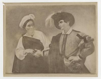 "N° 27208. ROMA - Quadreria Capitolina. La Zingara. (Caravaggio)"