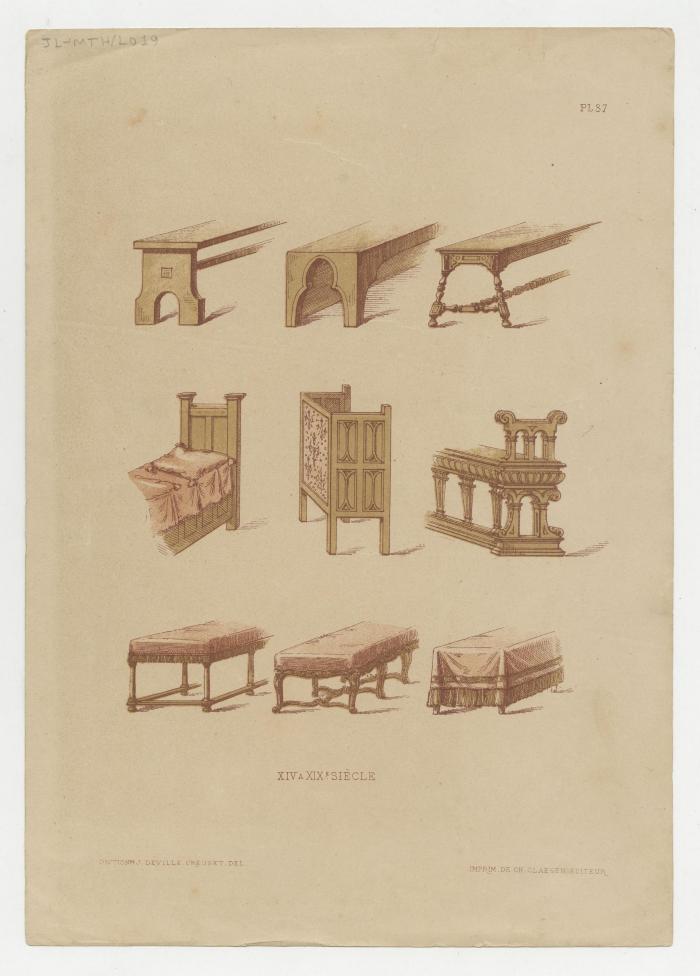 "XIV a XIXe siècle"