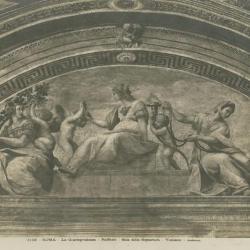 "1156 - ROMA - La Giurisprudenza - Raffaelle - Sala della Segnatura - Vaticano"