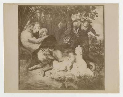 "N° 7287 ROMA - Galleria Capitolina. Remolo e Remo nutriti dalla Lupa. (Rubens)"