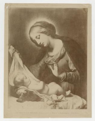 "N° 7373 ROMA - Galleria Corsini. La Madonna in Contemplazione. Carlo Dolci"