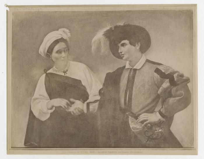 "N° 27208. ROMA - Quadreria Capitolina. La Zingara. (Caravaggio)"