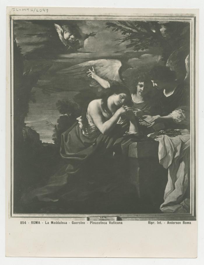 "854 - ROMA - La maddalena - Guercino - Pinacoteca Vaticana"