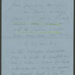 Carta de Roberto, Jannette y Diana Levillier